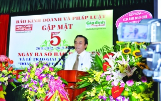 Báo Kinh doanh và Pháp luật: Dấu ấn 8 năm đồng hành cùng đất nước